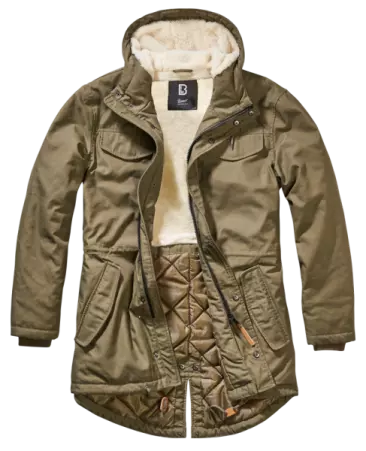 Parka Brandit Marsh Lake homme kaki parka homme kaki robuste et chaude