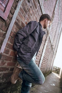 Veste homme Brandit Britannia bleu denim