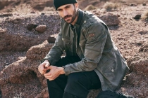 Veste homme Brandit Britannia kaki