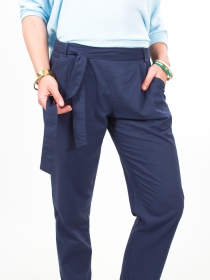Pantalon Gus Bleu marine
