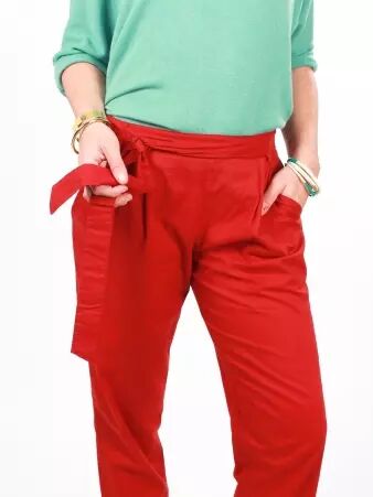 Pantalon Gus Bordeaux pi�ce mode �l�gante