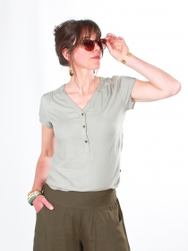 Chemisier Loola Gris perle