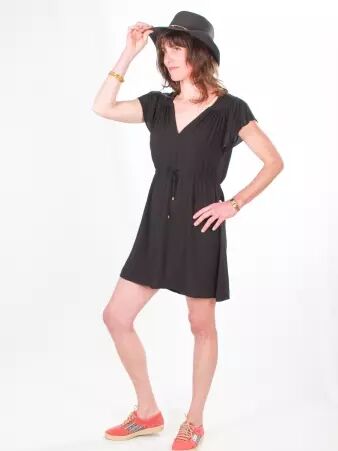 Robe Stella Noir robe l�g�re noir profond