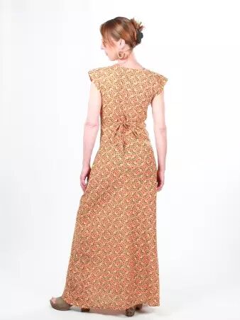 Robe Esther longue Safari robe f�minine originale