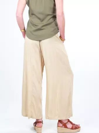 Pantalon Eva Ivoire pantalon Eva ivoire � l'allure lumineuse
