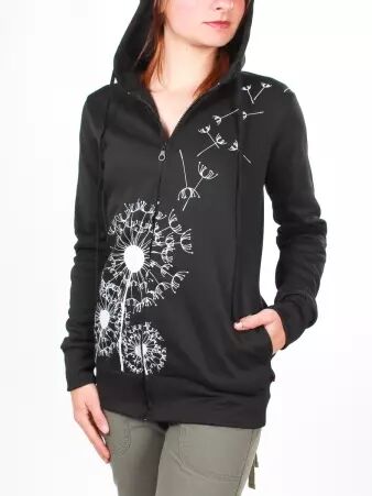 Veste Urban Zipper black dandelion veste urban zipper black dandelion zipp�e