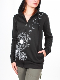 Veste Urban Zipper black dandelion