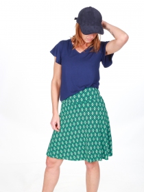 Jupe Zazie Flamingo Bleu