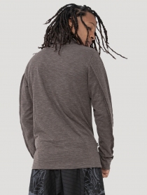 Kafiya Jumper Charcoal pull jumper charcoal &agrave; la maille douce et moderne