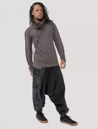 Kafiya Jumper Charcoal v�tement chaud au coloris charbon �l�gant