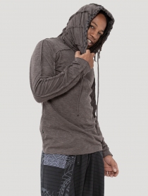 Kafiya Jumper Charcoal v&ecirc;tement maille facile &agrave; superposer