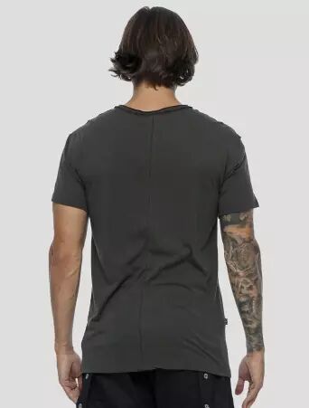 Off Tee Olive Noir pi�ce mode casual � la coupe confortable