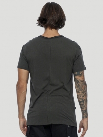 Off Tee Olive Noir t-shirt Off Tee olive noir au contraste subtil