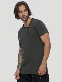 Off Tee Olive Noir v&ecirc;tement f&eacute;minin sobre et moderne