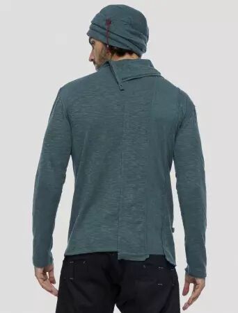 Tilted RMX Jumper Teal jumper moderne finition soign�e