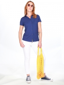 Chemise Lary manches courtes Navy