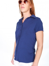 Chemise Lary manches courtes Navy