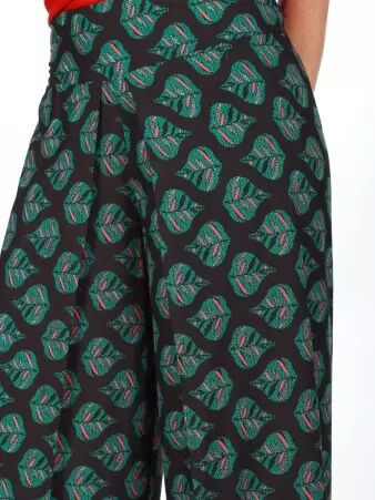 Pantalon Palla Orange Blossom pantalon ample � l'esth�tique florale
