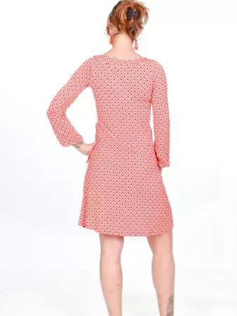 Robe Dolly Back to 70s Peche robe f�minine seventies