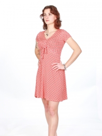 Robe Kupu Kupu Back to 70s Peche