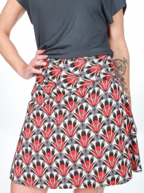 Jupe réversible Cameleon courte Clema-palm