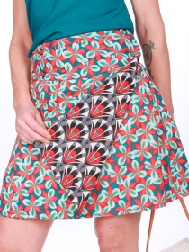 Jupe réversible Cameleon courte Clema-palm