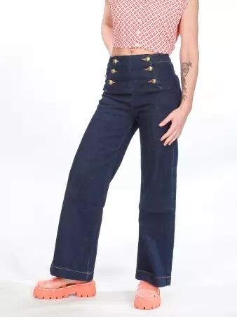 Pantalon � pont Victorine beige pantalon � pont beige clair � la ligne moderne