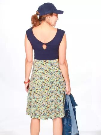 Robe Indah Puzzle robe graphique contemporaine