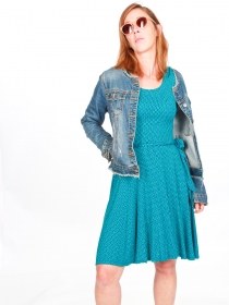 Robe Cecil Aqua Azul