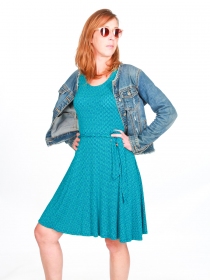 Robe Cecil Aqua Azul