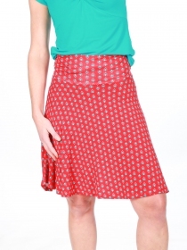 Jupe Rosie Saki rouge