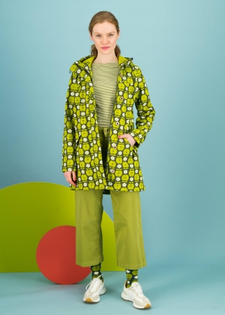 Parka Wild Weather apple stamp art parka imprim� pomme artistique