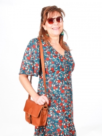 Robe Aurore Majorque bleu robe boh&egrave;me aux nuances fra&icirc;ches