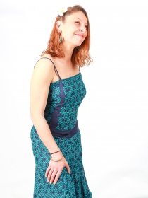 Robe Cayo Cako Blue dream robe fluide et po&eacute;tique