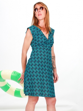 Robe Esther Blue dream robe boh�me po�tique