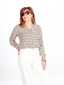 Chemise Andora Hardeol beige