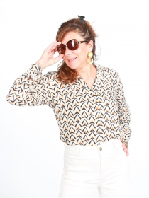 Chemise Andora Hardeol beige