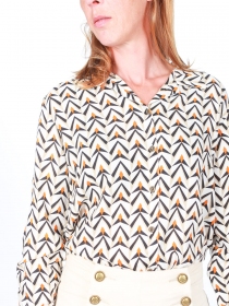 Chemisier Akiko Hardeol beige