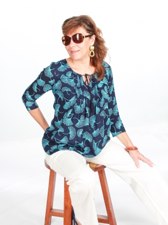 Top Chula Electric Gincko top boh�me gincko motif dynamique