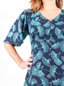 Robe Aurore Electric Gincko robe fluide et expressive