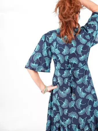 Robe Aurore Electric Gincko robe f�minine au caract�re artistique