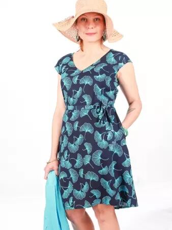 Robe Ava Electric Gincko robe expressive et color�e