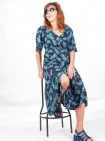 Robe Aurore Electric Gincko robe contemporaine color&eacute;e