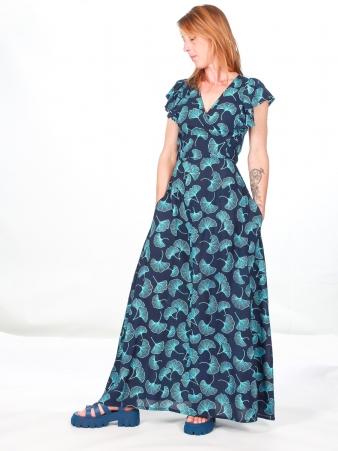 Robe Butterfly Electric Gincko robe f�minine au style contemporain