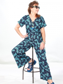 Combi-pantalon Boreal Electric Gincko silhouette contemporaine et structur&eacute;e