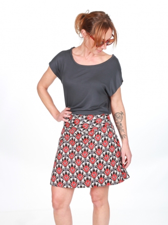 Top Gwen Navy top fluide bleu navy classique