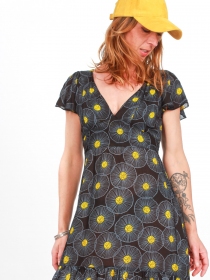 Robe Aelle Yuzu robe fra&icirc;che et lumineuse