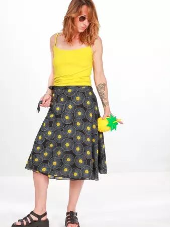 Jupe portefeuille Yuzu v�tement en maille � la coupe confortable et au style contemporain