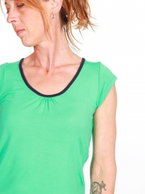 Top Guru Eucalyptus top boh&egrave;me vert eucalyptus