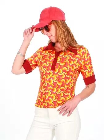 Polo Kurt manches courtes Paradise polo graphique l�ger